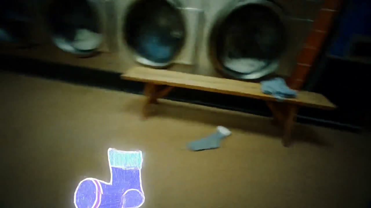 Midnight laundromat doodles MiniMax H3 result frame